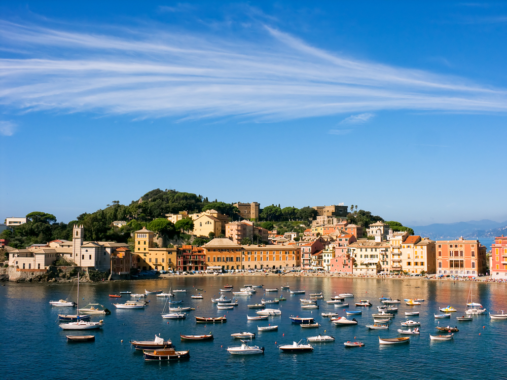 Sestri Levante: Pintoresca ciudad junto al mar. 